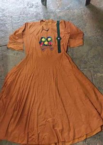 Rajwadi one piece Flaired Kurti