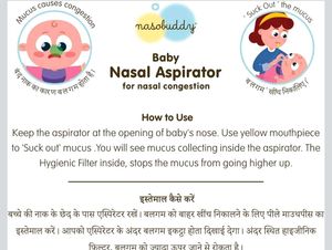 Baby Nasal Aspirator