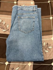 Wide Leg Denim Jeans