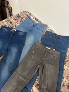 Jeans Bundle - combo of 4