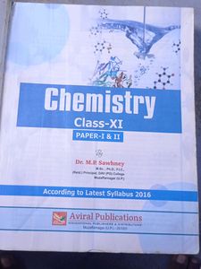Chemistry Class 11 Book (Paper 1&amp;2)