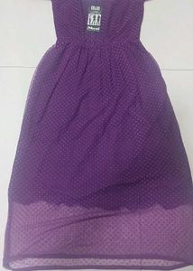 Floor Length A-line Dress