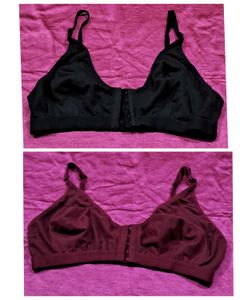Combo Of 2 Front Open Bra Size 44D