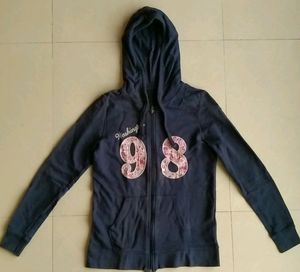 Hoodie Zipper Jacket Size:M