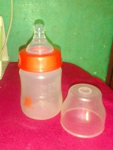 NEW Milk Bottle For Kids Transparent