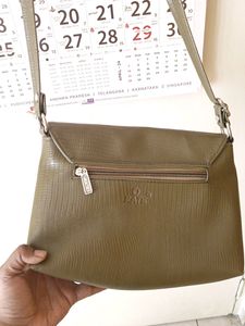 Olive Green Sling Bag