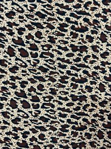 pure woollen Animal Print Dress for M &amp;L