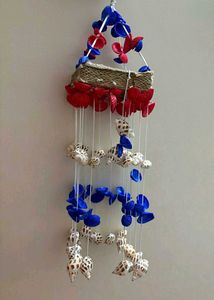 🆕Sheklkrafts Costal Seashell Windchime
