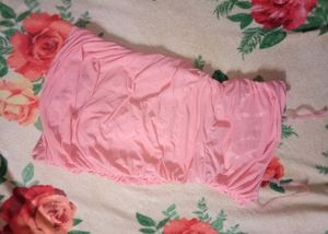 Ruched Tube Mini Dress