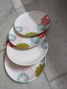 5 Melamine Big Size Plates