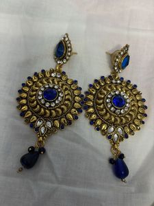 Blue Stone Earrings