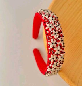 Hand Embroidered Hairband
