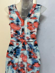 Pintrest Print Sleeveless Dress