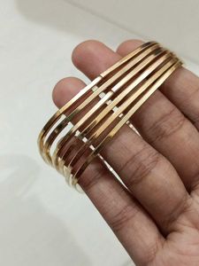 Gold Bangle Set