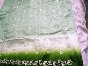 Green Silk Saree
