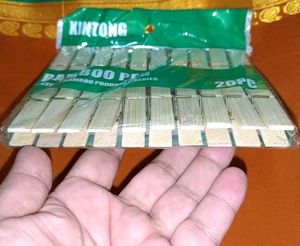 Bamboo Pegs - 20 Pack
