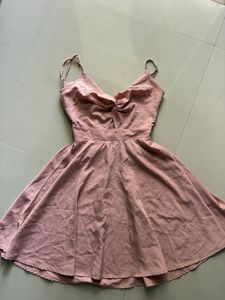 Cute Pink Skater Dress