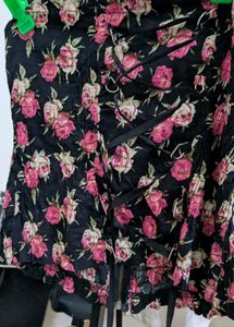 Floral Corset Top