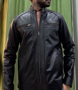 Custom Made Lamb Leather Jacket