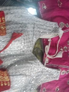 Embroidered Sari Blouses 5pc Combo