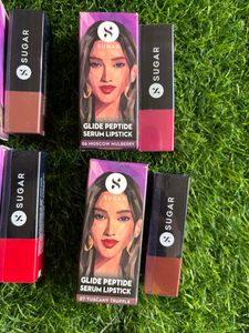 Sugar Glide Peptide Serum Lipstick Set