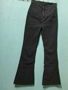 Black Flared Jeans