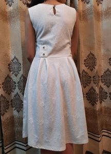 White Shimmery Dress