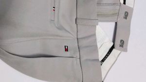 Grey Straight Leg Pants