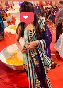 Blue And Sea Green Suit Salwar