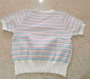 showoff horizontal stripped top