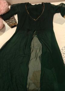Elegant Green Kurta Set