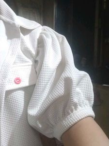 Unique Button-Down Top