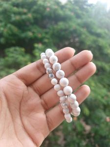 Couple Howlite Bracelet Set