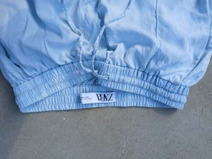 ZARA baggy trouser with elastic waist