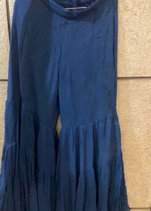 Navy Blue Ethnic Co-Ord Set for Women