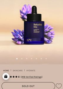 82E- Bakuchiol Slip Illuminating face oil