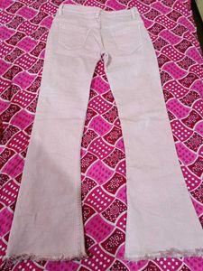 Denim Peach Strechable Jeans