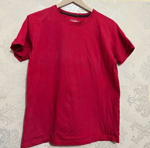 Red Colour T-shirt