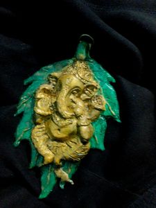 Handmade Clay Ganapati