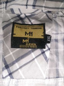 New Grey And White Shirt