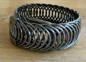 Unique Silver Tone Bracelet