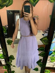 lavender Midi Dress