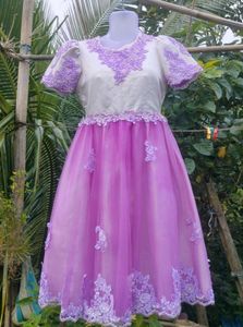Lavender Lace Dress