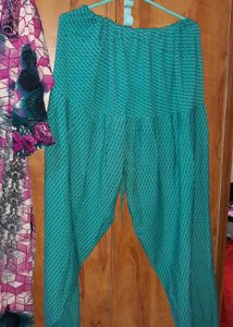 Pakistani Kurti With Patyala Pant Set