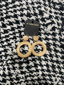 Bamboo Style Earrings