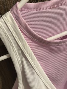 Two-Tone Crop Tank