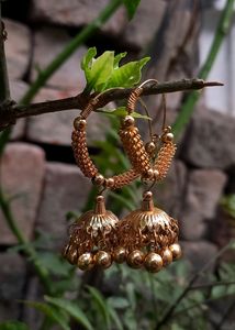 Golden Jhumka