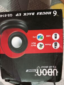 new UBON company speaker used only 1 time
