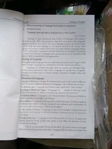 PEDAGOGY OF ENGLISH