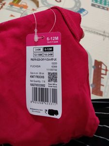 Dark Pink Baby Girl Dress